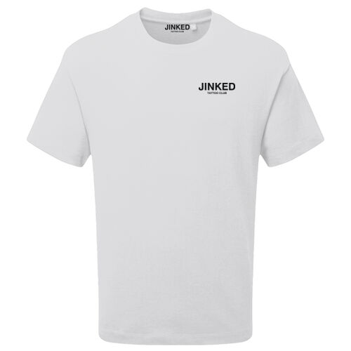JINKED Tattoo Club White T-Shirt Thumbnail