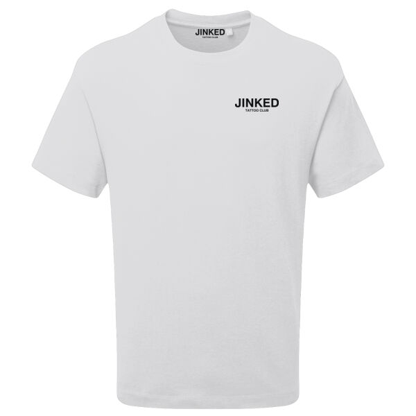 JINKED Tattoo Club White T-Shirt Thumbnail